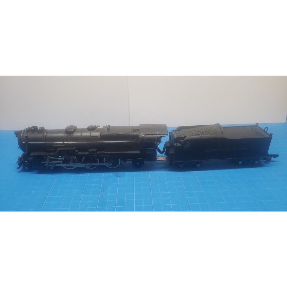 American Flyer 312 Engine and Tender Serviced Link Coupler